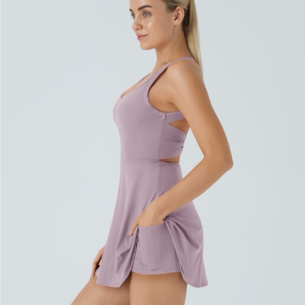 HALARA Lavender Mini Dress